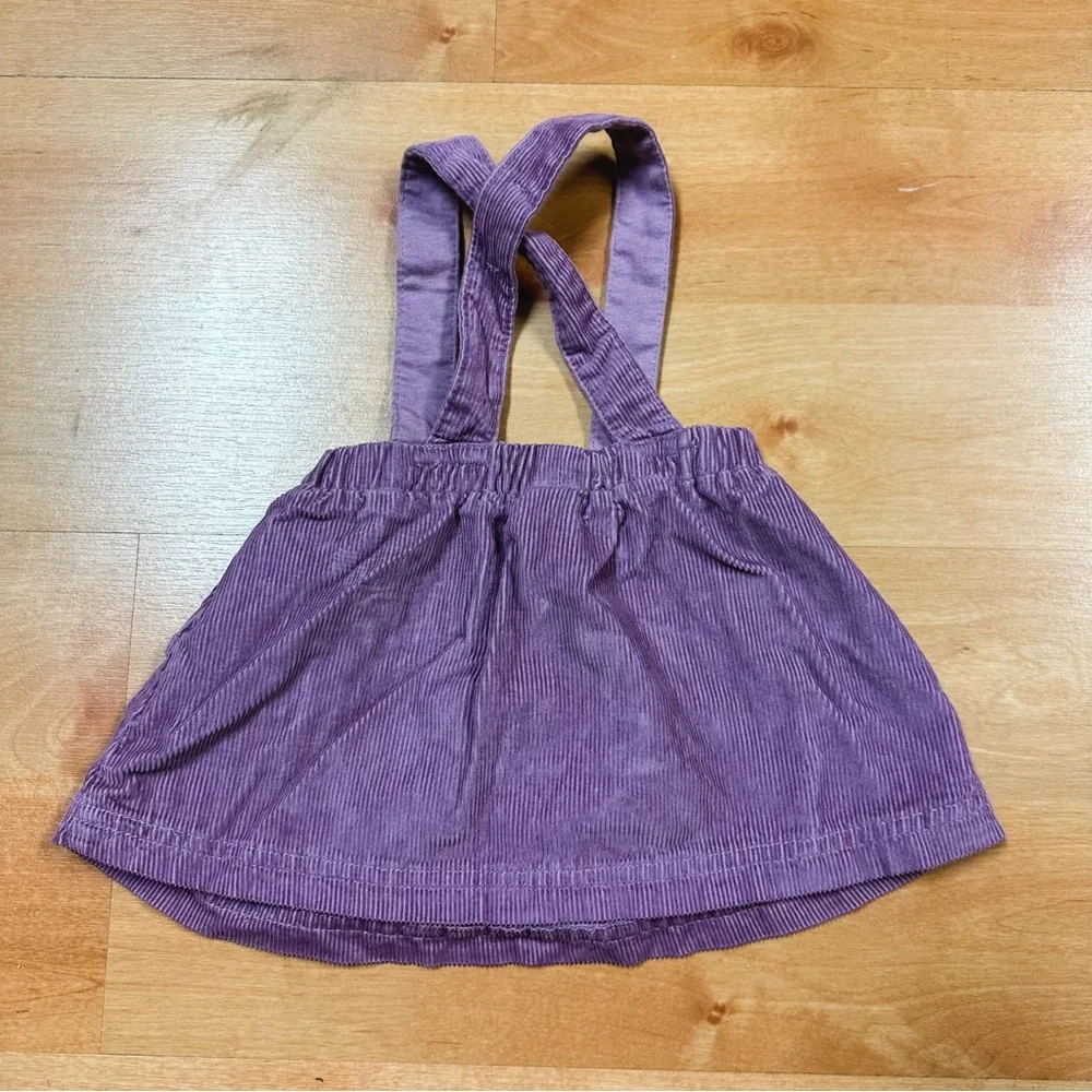 Carters Purple & Brown 3-Piece Floral Jumper Set Baby Girls 3M
